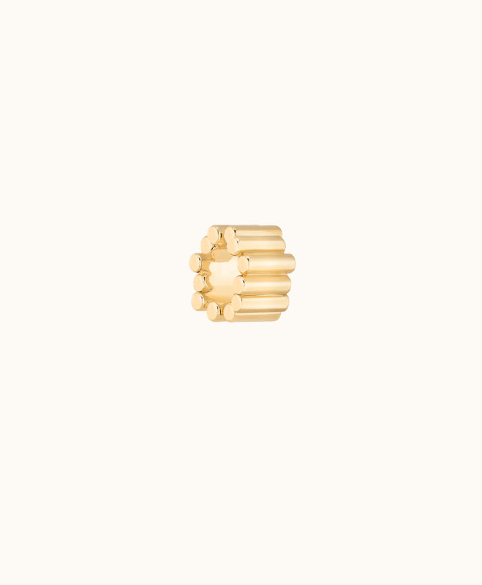 18K Yellow Gold Edge Pendant