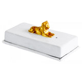 Astier de Villatte Gold Lion Incense Box