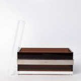 1970's Lucite and Sterling Box
