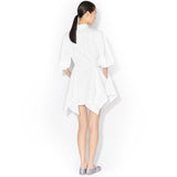 Alaia Paneled Poplin Dress