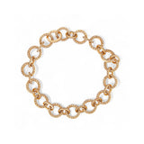 Ileana Makri Round Link Diamond Bracelet