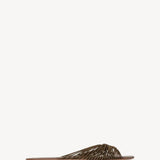 Sara Thong Slide - Mud