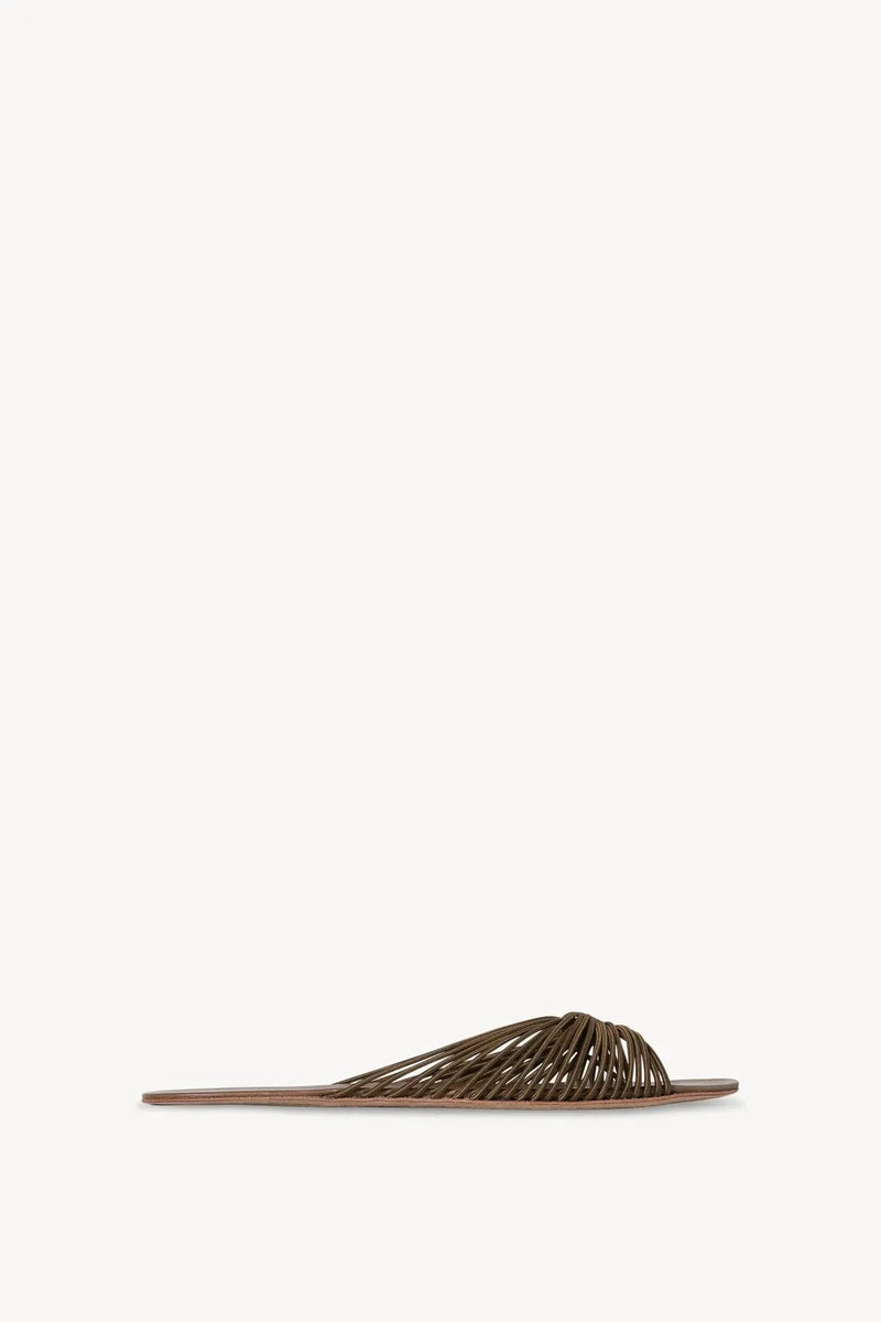 Sara Thong Slide - Mud
