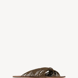 Sara Thong Slide - Mud