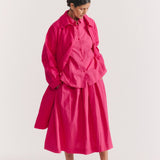 Casey Casey Simple Rideaux Skirt