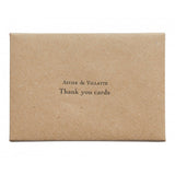 Astier de Villatte Simple Thank You Cards