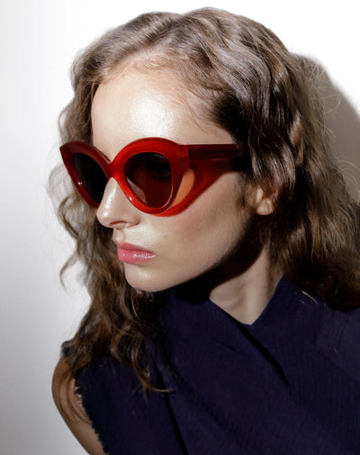 Manuela Red Sunglasses
