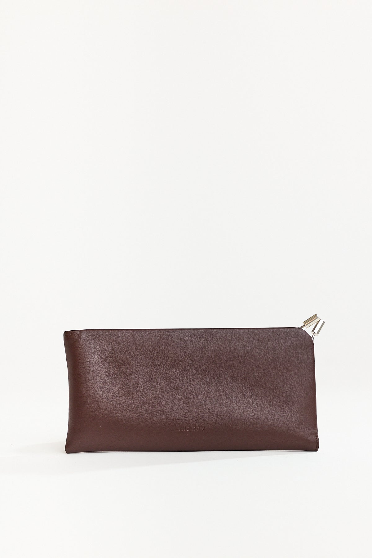 The Row Clasp Leather Sunglasses Case