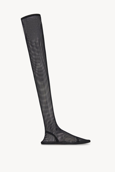 the-row-flat-sock-boot-black-amarees