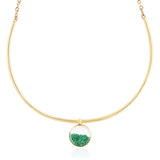 Moritz Glik Trapezio Emerald Choker