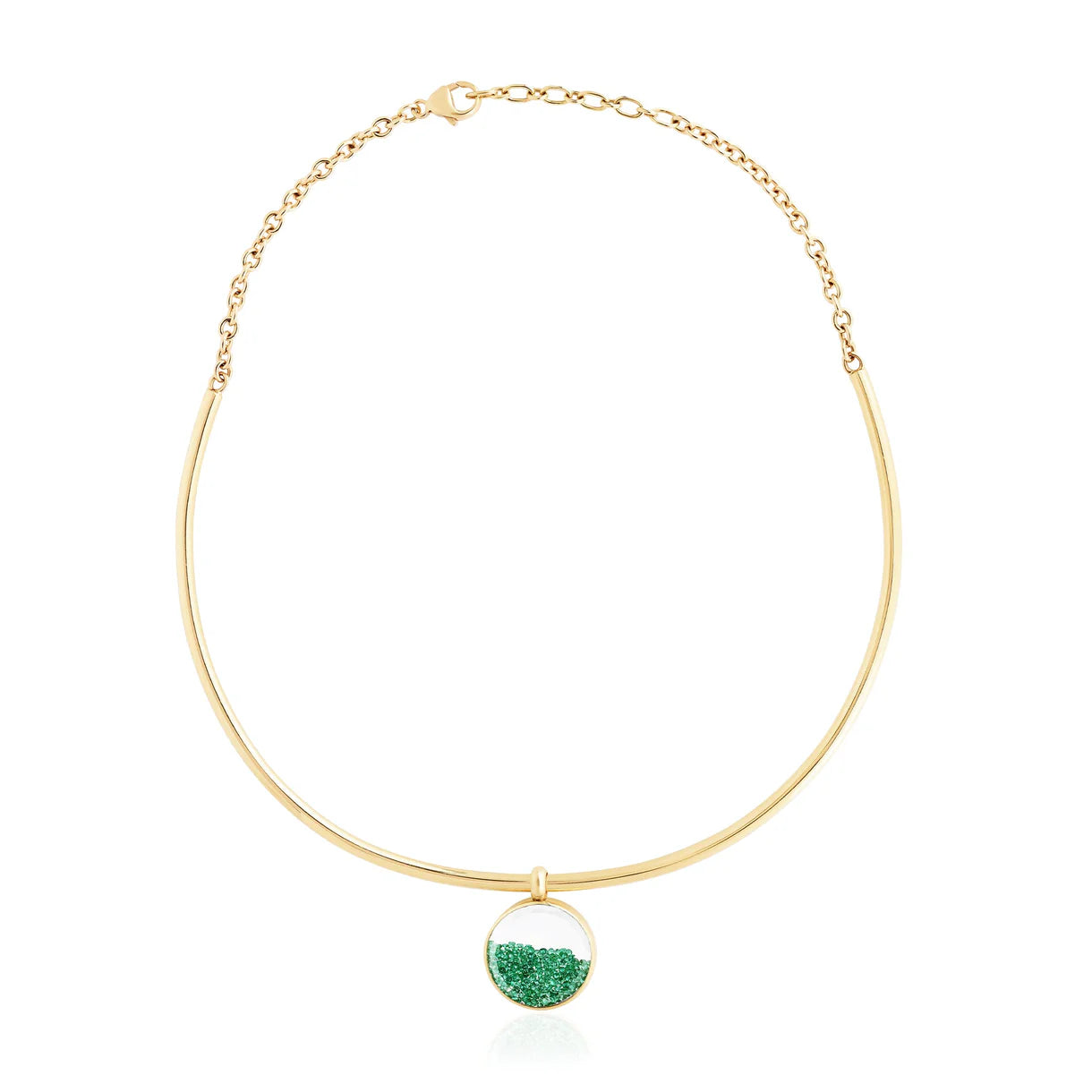 Moritz Glik Trapezio Emerald Choker