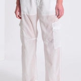 Transit Cotton Muslin Cargo Trousers