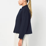 Extreme Cashmere No 428 Raven Motor Dbl Face Jacket