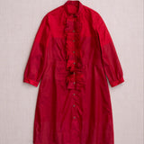 Dosa Jodhpur Shirtdress with Ruffle