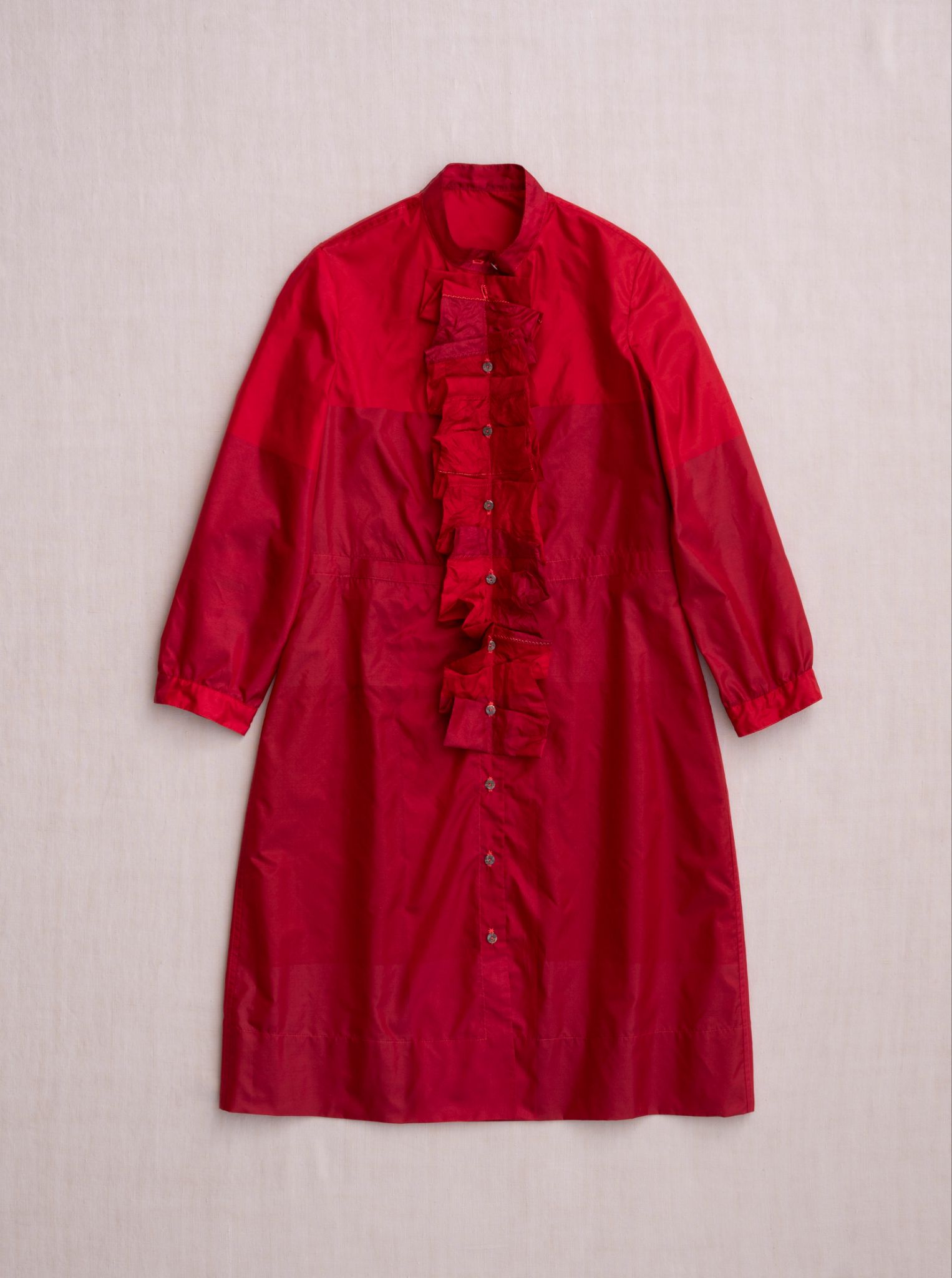 Dosa Jodhpur Shirtdress with Ruffle