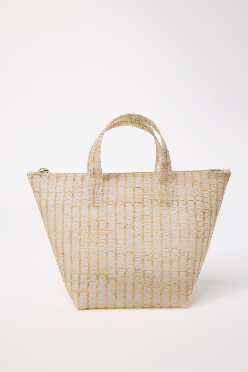 Small Square Basket with Zip