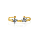 Arman Sarkisyan 18K Gold and Silver Lovebird Bracelet