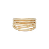 Sidney Garber 18K Yellow Gold Scribble Bracelet