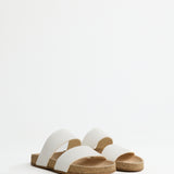 Daniela Gregis 2 Strap Sandal in Bianco