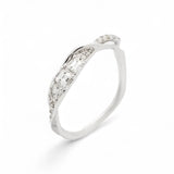 Bibi Van Der Velden Wisp Diamond Stackable Ring