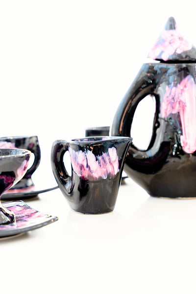 Vallauris Pink Tea Service