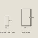 Échapper Botanically Colored Linen Body Towel