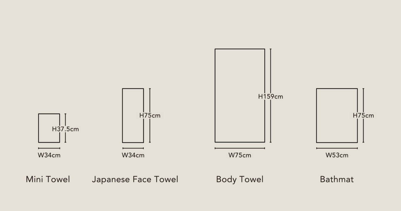 Botanically Colored Linen Japanese Face Towel