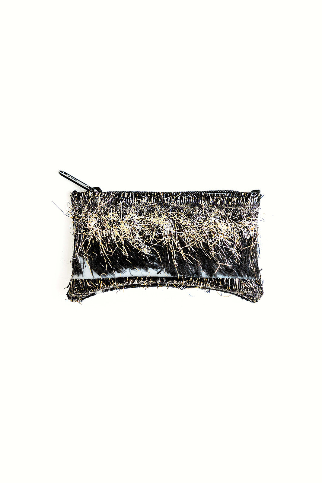 Luisa-cevese-long-coin-purse-gold-and-black-amarees