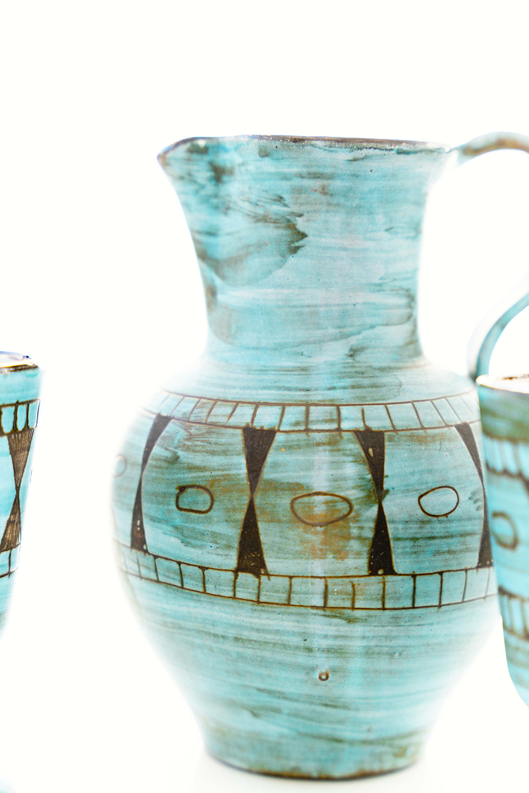 Blue Maunier Fruit Juice Service Set