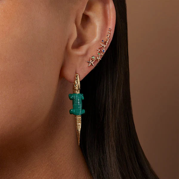 Bibi-Van-Der-Velden-18K-Yellow-Gold-Malachite-Alligator-Bite-Amarees