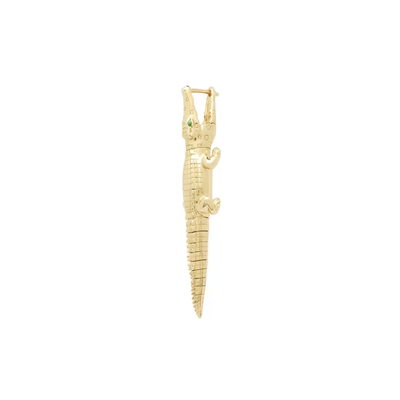 Bibi-Van-Der-Velden-18K-Yellow-Gold-Alligator-Bite-with-Tsavorite-Eye-Amarees