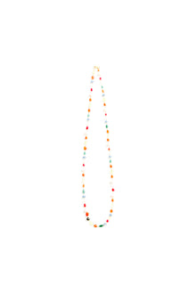 22K Yellow Gold Multistone Good Luck Navaratna Necklace