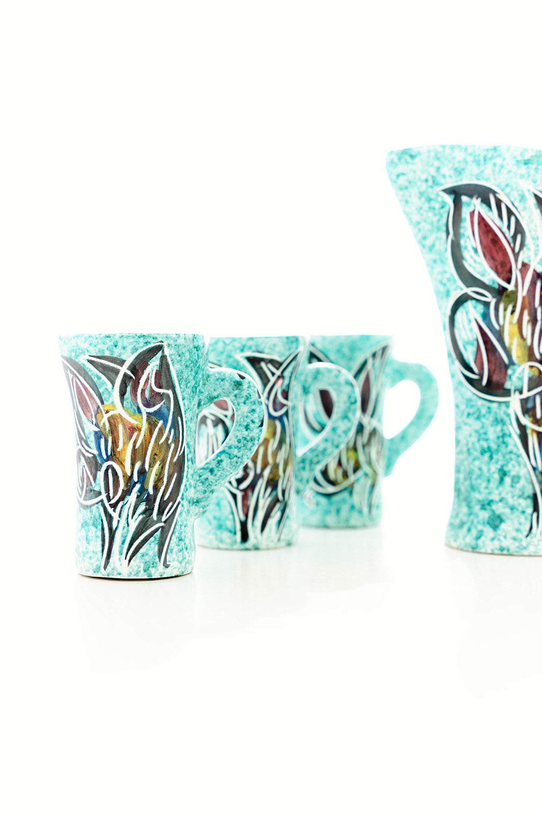 Blue Borty Fruit Juice Service Set