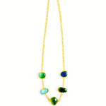 Pippa-Small- 18K-Yellow-Gold-Tanzanite-Aquamarine-Peridot-Five-Stone-Necklace-Amarees