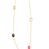 Darlene de Sedle 34" Chain of Sapphires and Diamonds