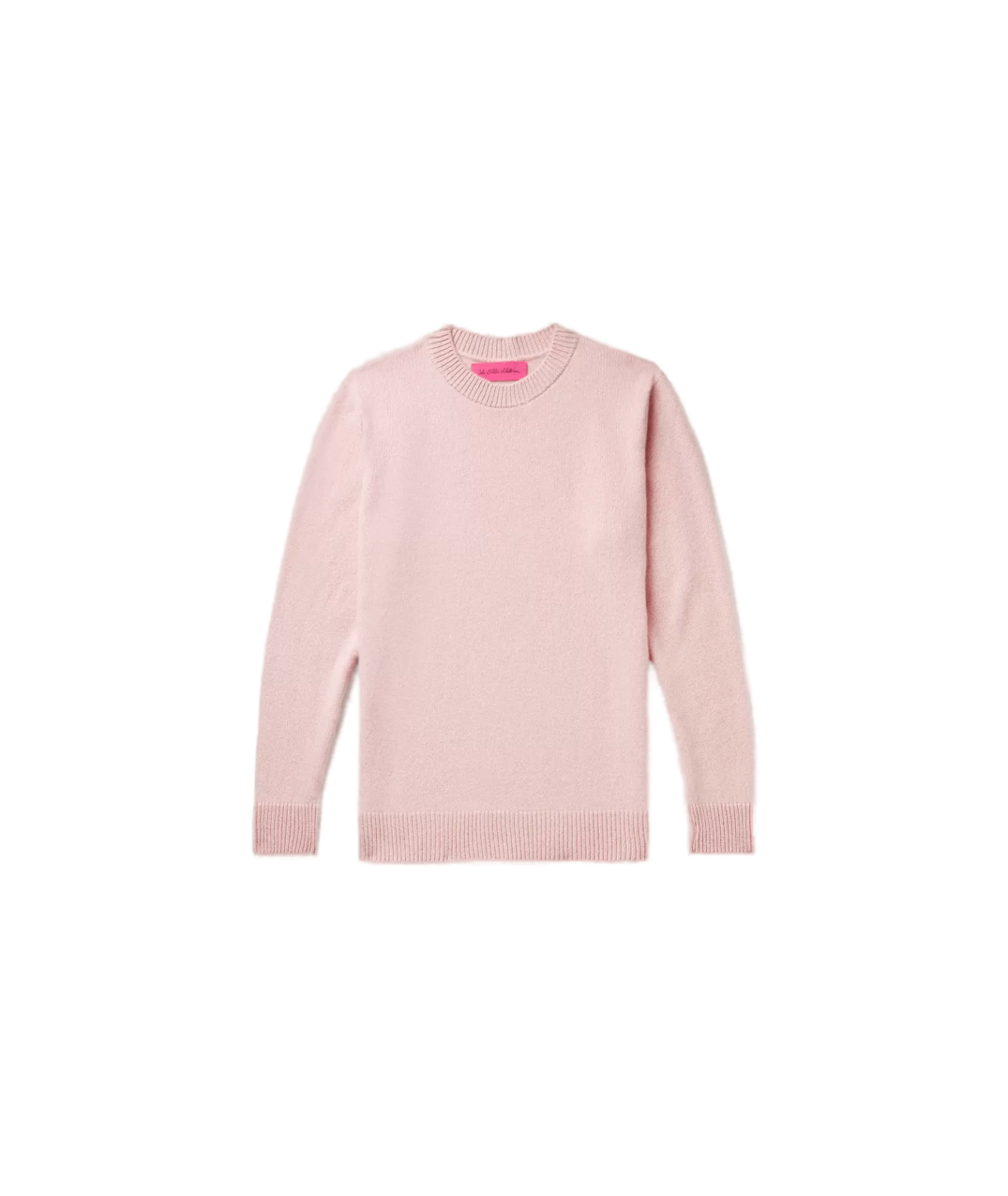 The-Elder-Statesman-foxy-sweater-baby-pink-amarees