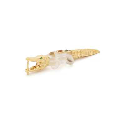 Bibi-Van-Der-Velden-18K-Yellow-Gold-Pop-Alligator-Bite-Earring-Amarees