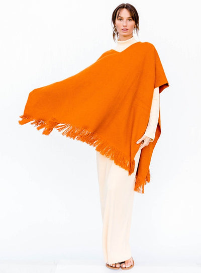 denis-colomb-classic-poncho-orange-amarees