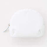 Arts & Science Leather Round Zip Pouch