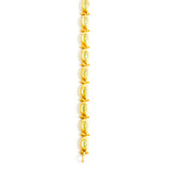 22K Yellow Gold Cabochon Peridot Bracelet