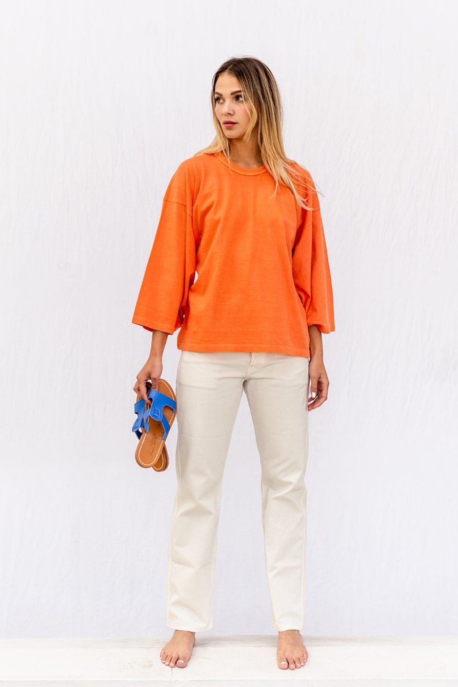 VISVIM-kimono-tee-orange-amarees