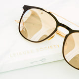 One of a Kind Eze Burgundy Rose Gold Sunglasses