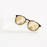 One of a Kind Eze Burgundy Rose Gold Sunglasses