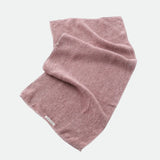 Échapper Botanically Colored Linen Japanese Face Towel