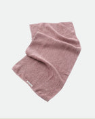Botanically Colored Linen Japanese Face Towel