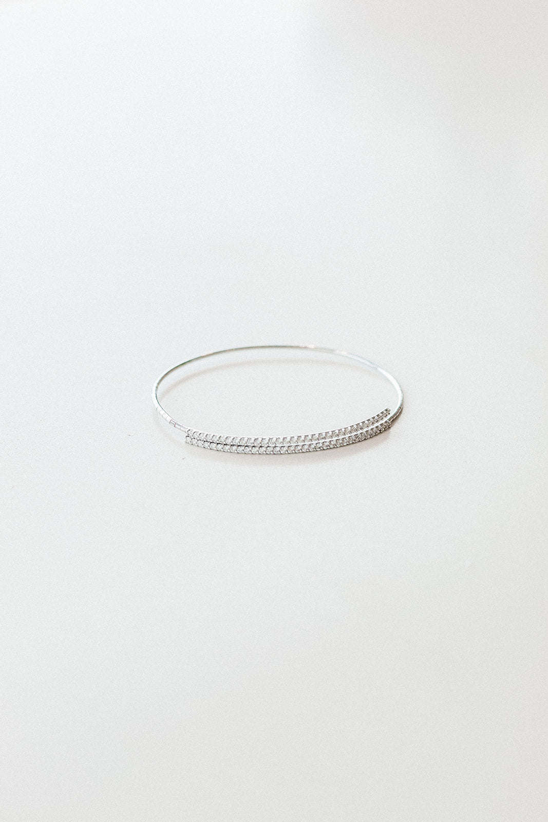 18K White Gold Diamond Bracelet