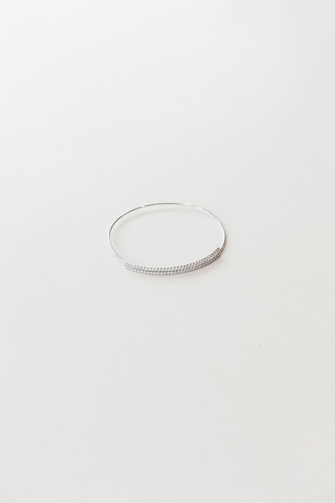 18K White Gold Diamond Bracelet