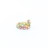Marie-Helene-de-Taillac-22K-Yellow-Gold-Multicolored-Tiara-Ring