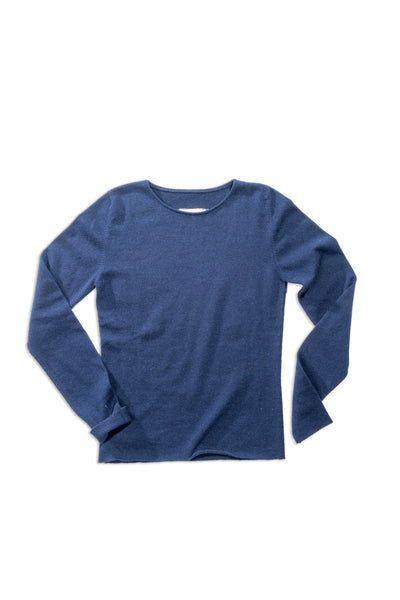 Knitted Cashmere Crest Pullover