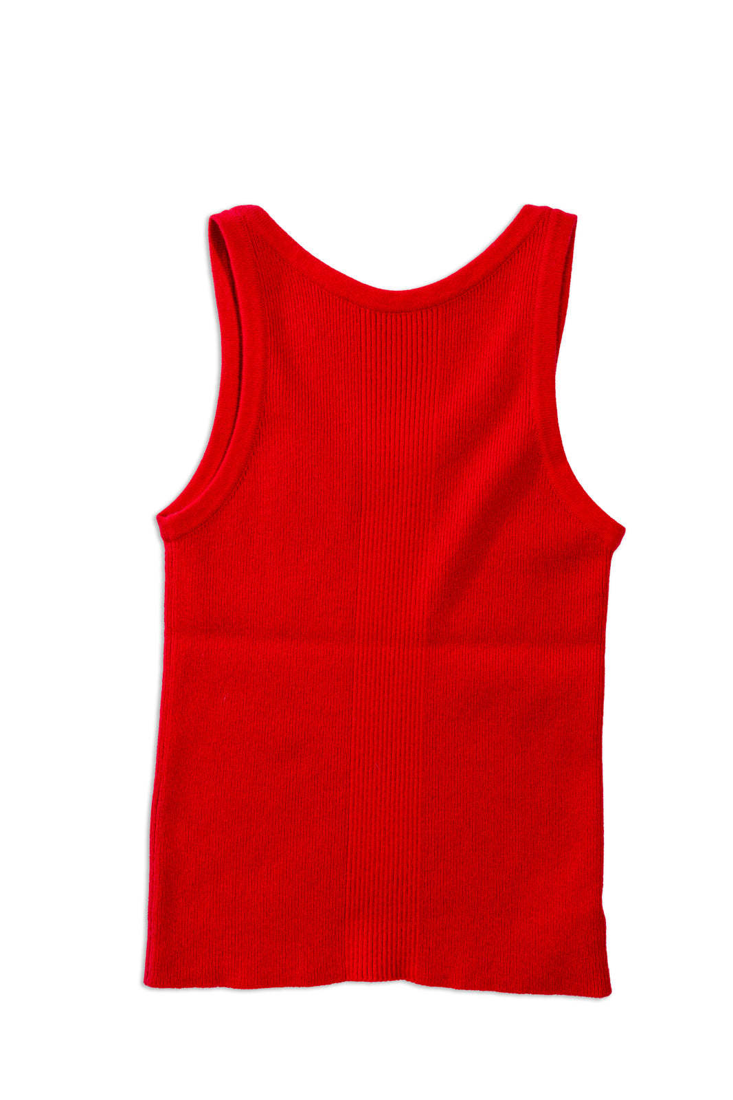 Ribbed Cashmere Tank Top